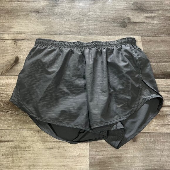 Nike Athletic Dri-Fit Loose Running Shorts Grey Women’s Size S - Picture 1 of 9